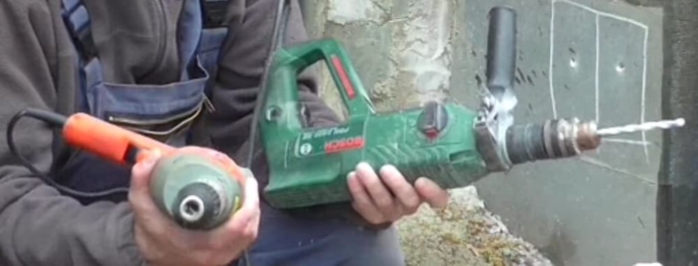 Bohrhammer vs. Schlagbohrmaschine