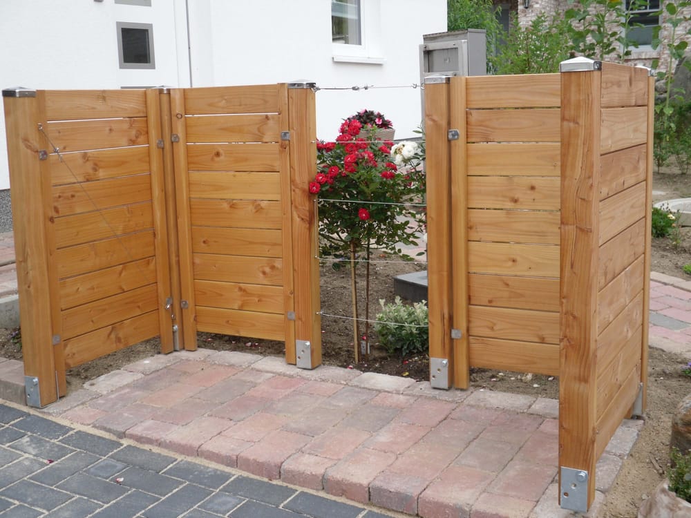 mülltonnenbox selber bauen