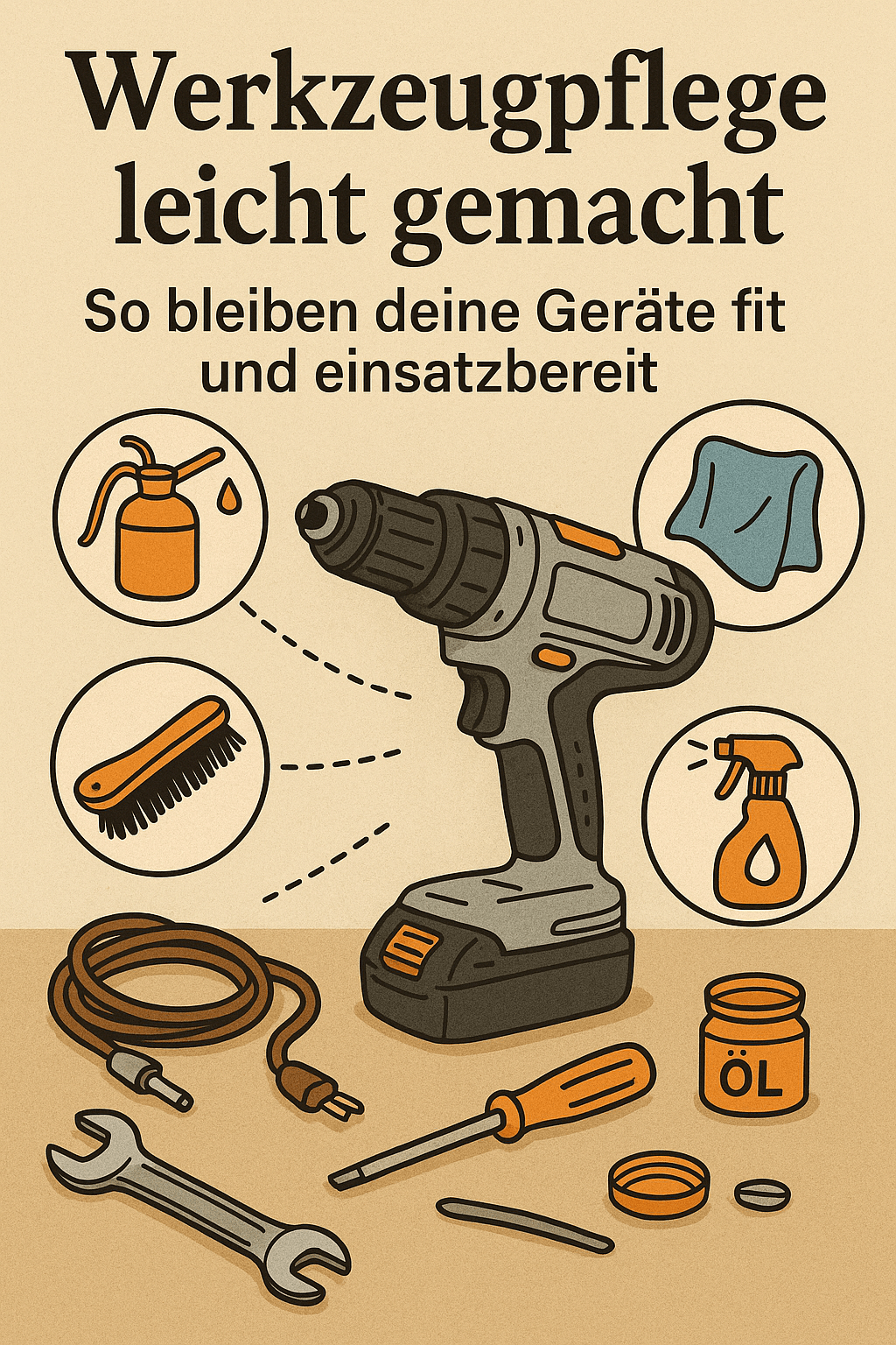 Werkzeugpflege verlängert Lebensdauer #ai