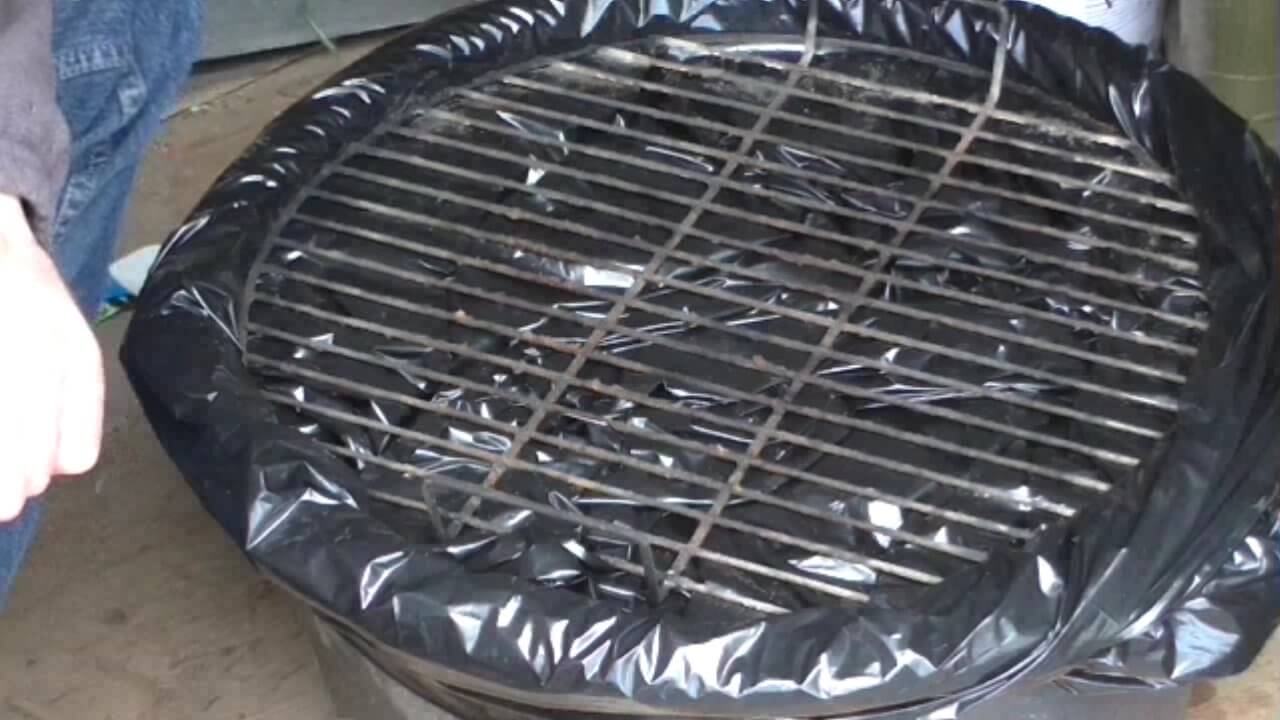 Grillrost säubern